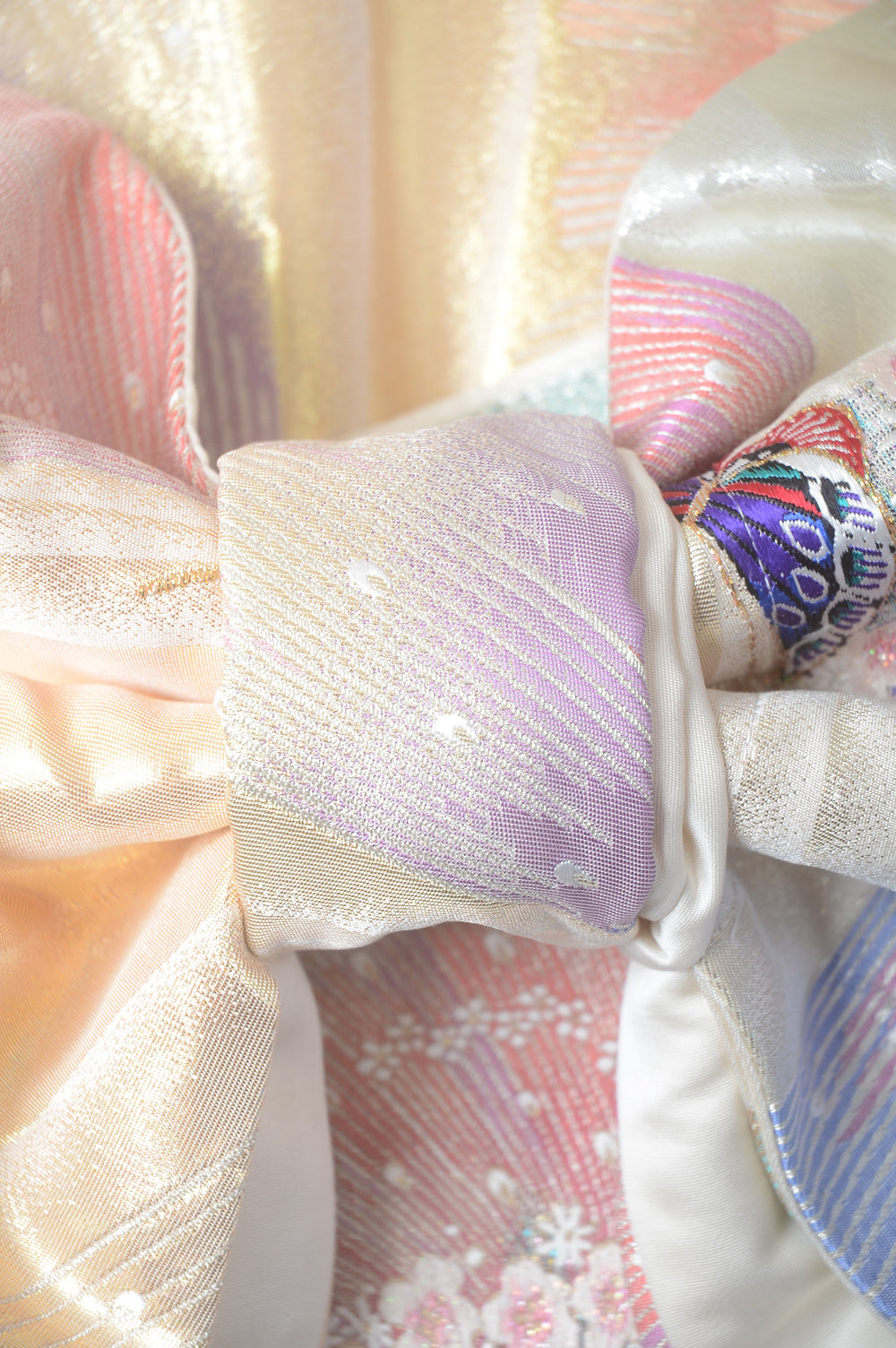 Long-sleeved kimono 6 items set / Furisode / FK#1-666