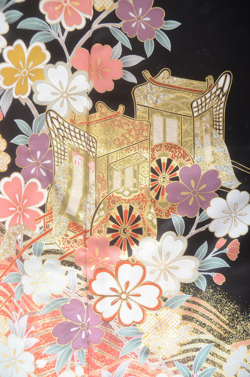 Long-sleeved kimono 6 items set / Furisode / FK#1-544