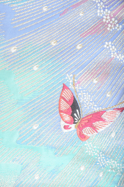 Long-sleeved kimono 6 items set / Furisode / FK#1-666