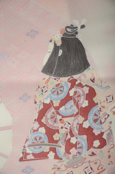 Japanese kimono 6 items set / TK #1-954