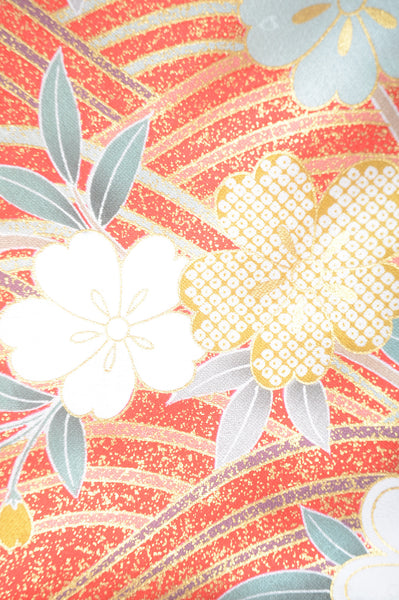 Long-sleeved kimono 6 items set / Furisode / FK#1-544