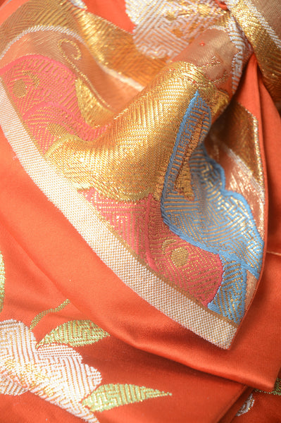 Long-sleeved kimono 6 items set / Furisode / FK#1-544
