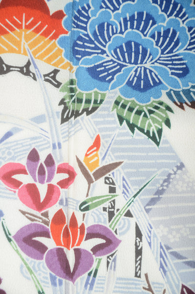 Long-sleeved kimono 6 items set / Furisode / FK#1-667