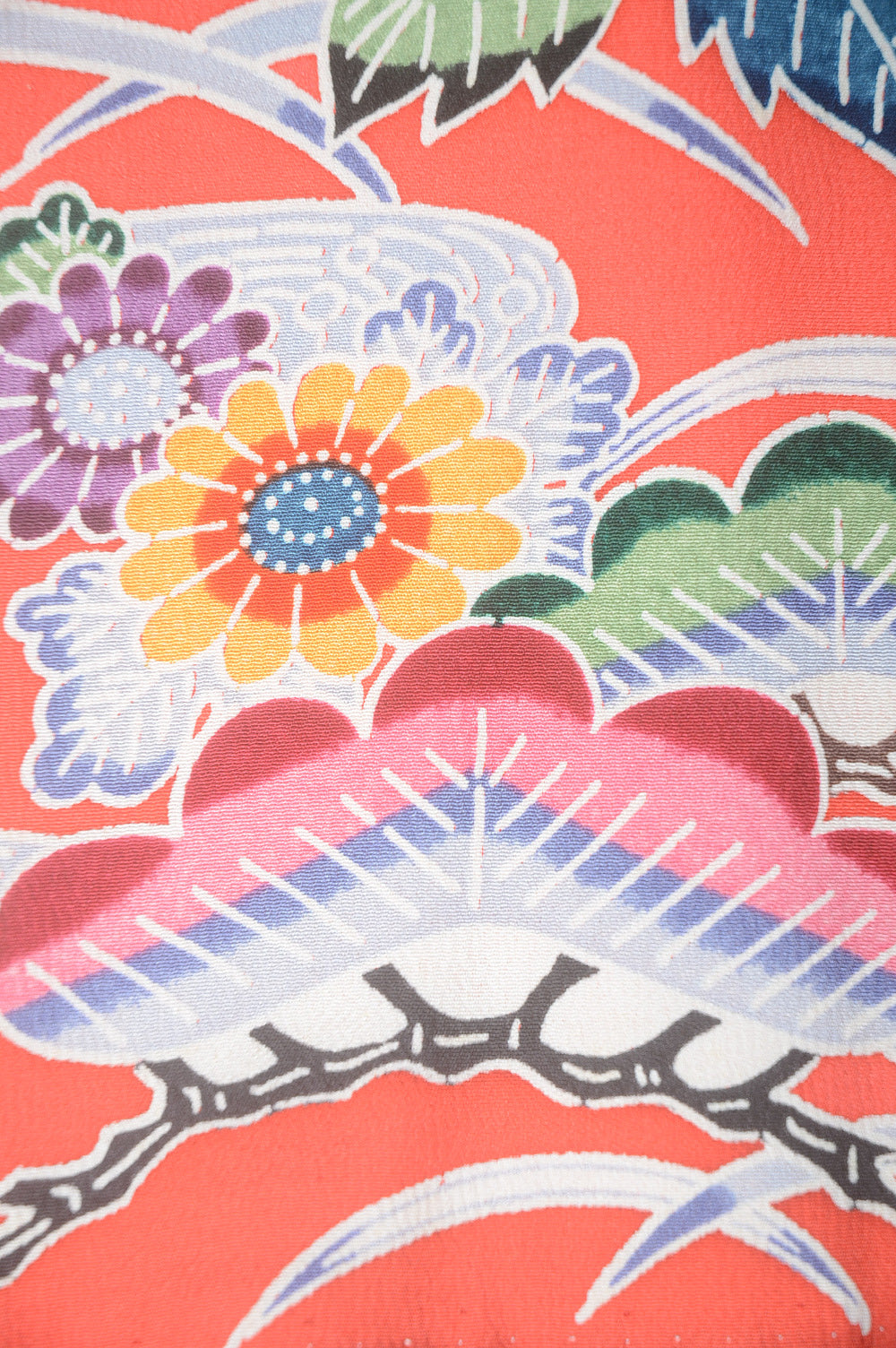 Long-sleeved kimono 6 items set / Furisode / FK#1-667