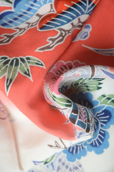 Long-sleeved kimono 6 items set / Furisode / FK#1-667