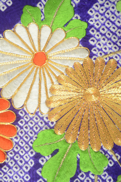 Long-sleeved kimono 6 items set / Furisode / FK#1-545