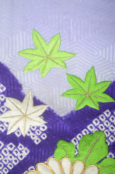 Long-sleeved kimono 6 items set / Furisode / FK#1-545