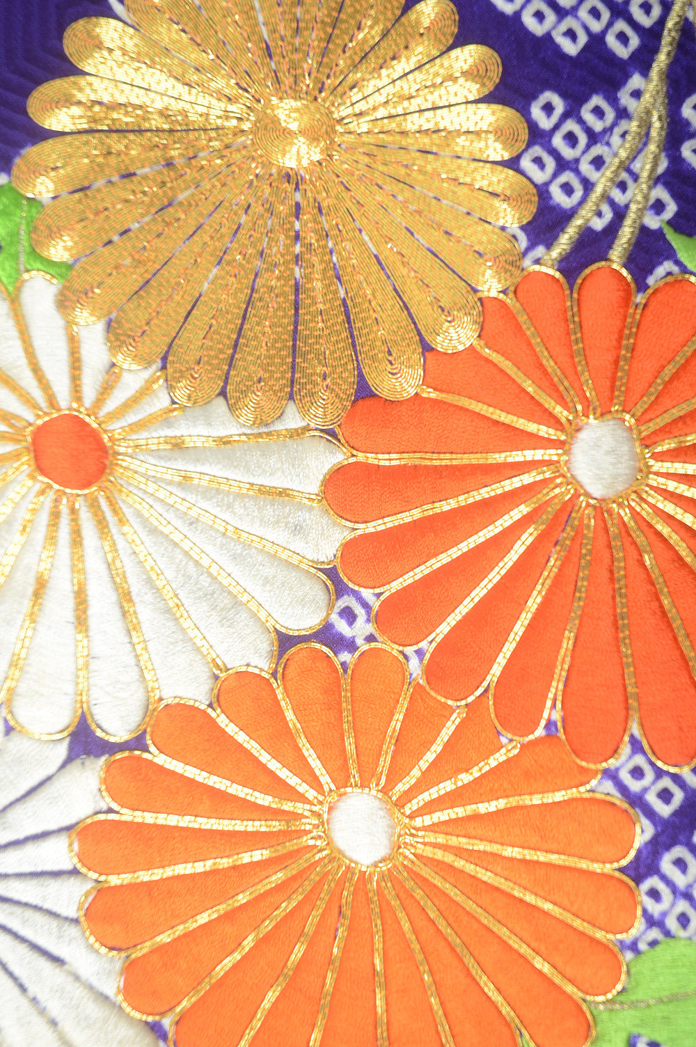 Long-sleeved kimono 6 items set / Furisode / FK#1-545