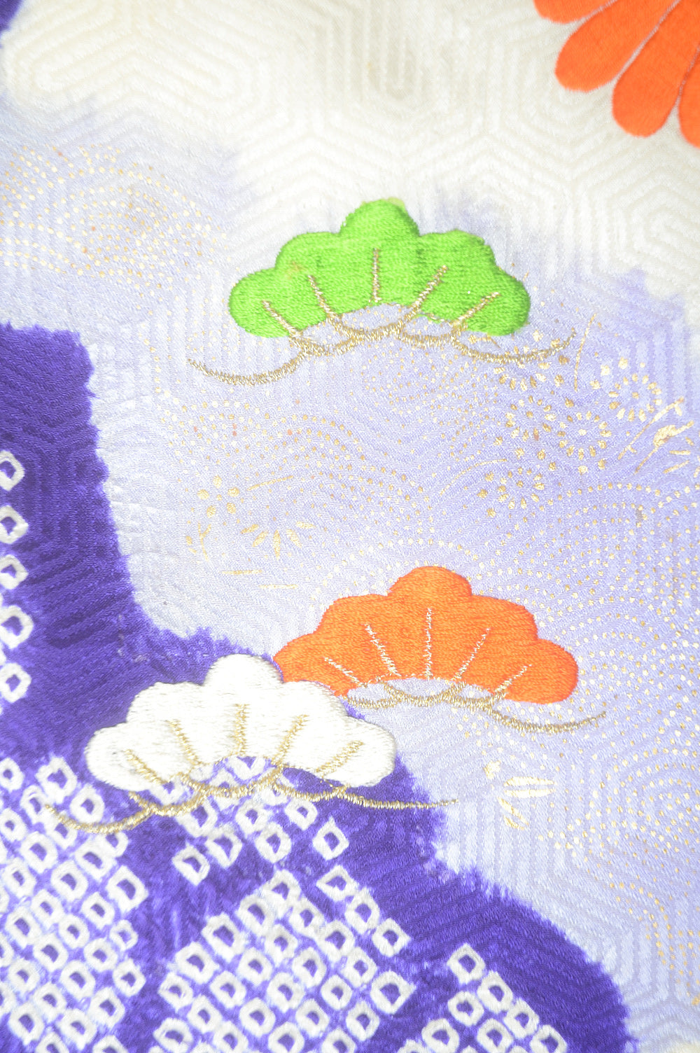 Long-sleeved kimono 6 items set / Furisode / FK#1-545