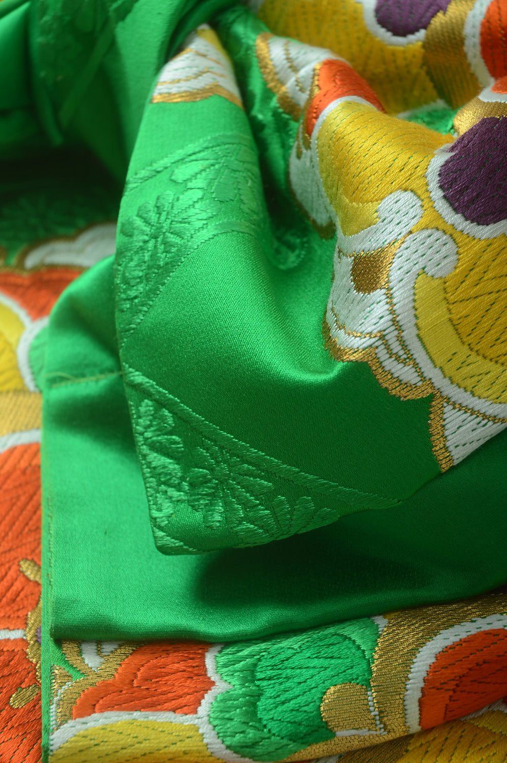 Long-sleeved kimono 6 items set / Furisode / FK#1-545