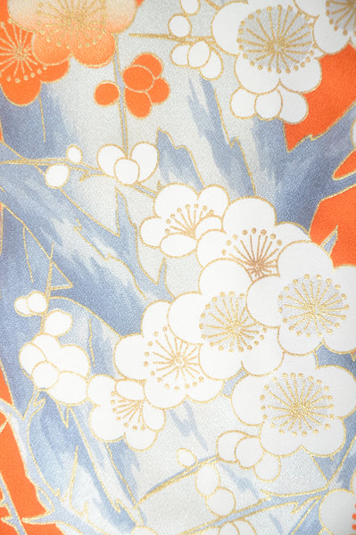 Long-sleeved kimono 6 items set / Furisode / FK#1-669