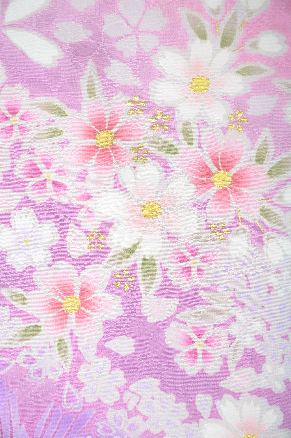 Long-sleeved kimono 6 items set / Furisode / FK#1-546