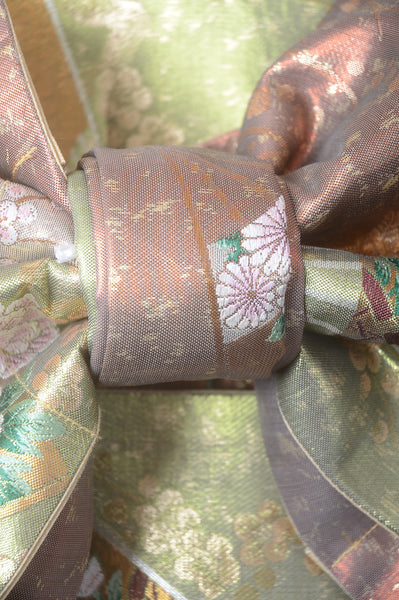 Long-sleeved kimono 6 items set / Furisode / FK#1-669