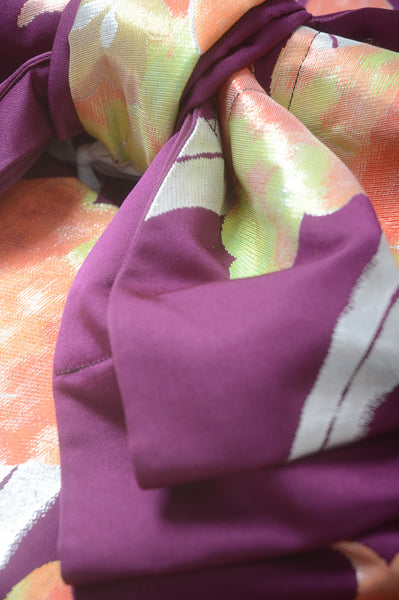 Long-sleeved kimono 6 items set / Furisode / FK#1-546