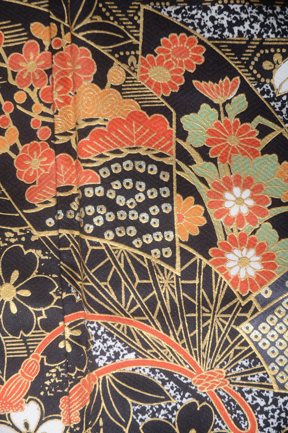 Long-sleeved kimono 6 items set / Furisode / FK#1-671