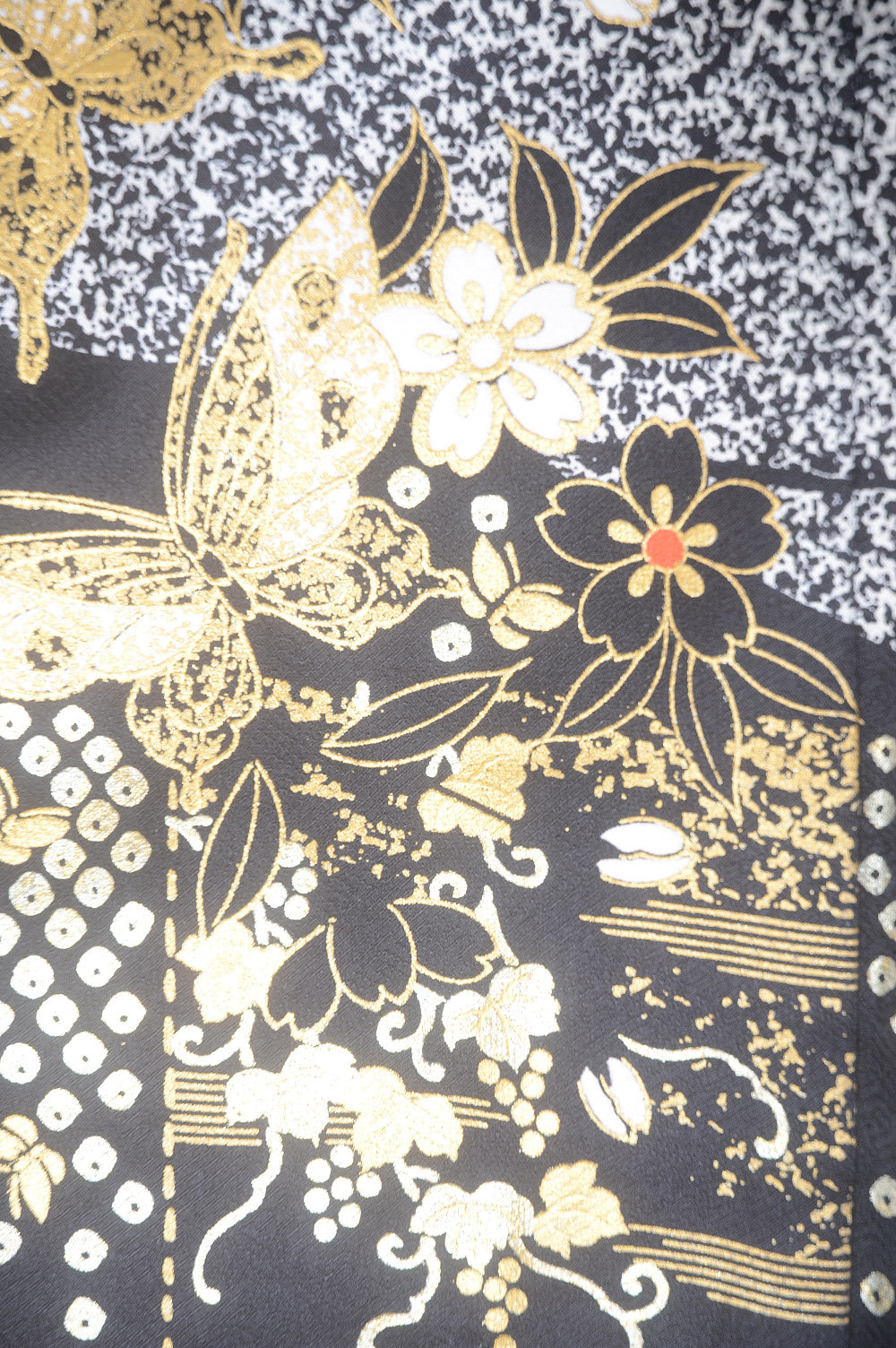 Long-sleeved kimono 6 items set / Furisode / FK#1-671