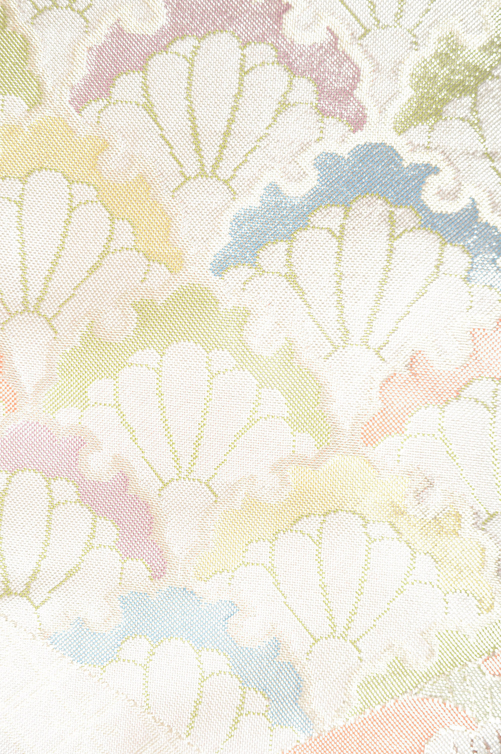 Long-sleeved kimono 6 items set / Furisode / FK#1-671