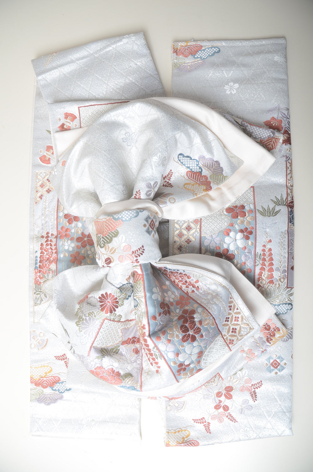 Long-sleeved kimono 6 items set / Furisode / FK#1-672