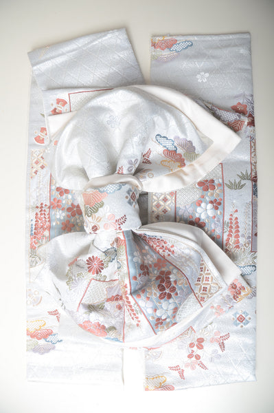 Long-sleeved kimono 6 items set / Furisode / FK#1-672