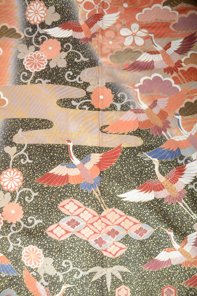 Long-sleeved kimono 6 items set / Furisode / FK#1-549