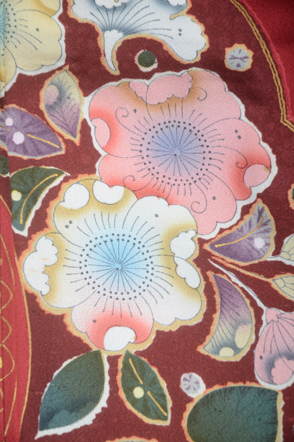 Long-sleeved kimono 6 items set / Furisode / FK#1-673