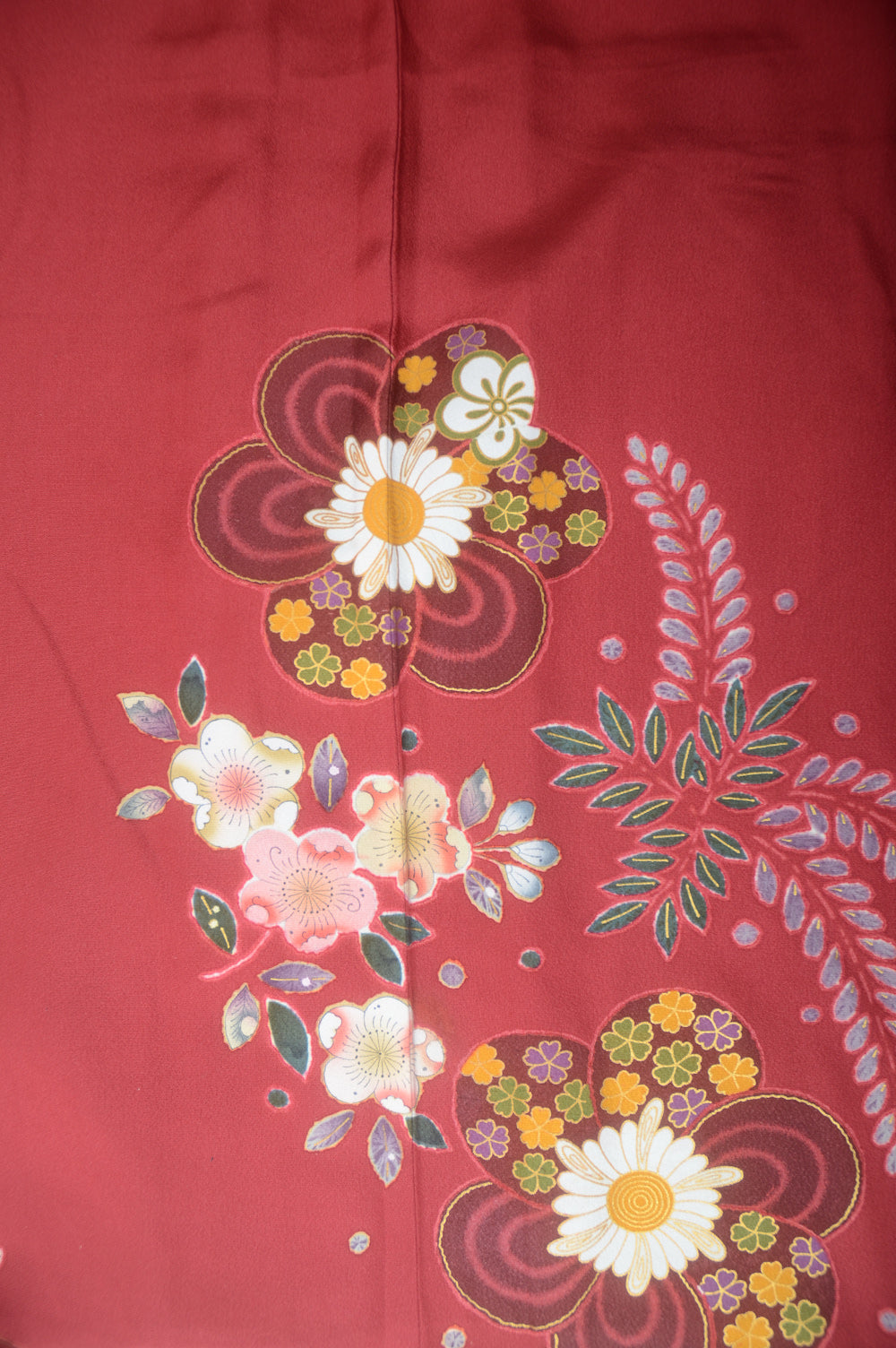 Long-sleeved kimono 6 items set / Furisode / FK#1-673