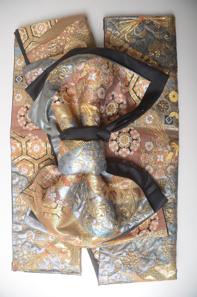 Long-sleeved kimono 6 items set / Furisode / FK#1-673