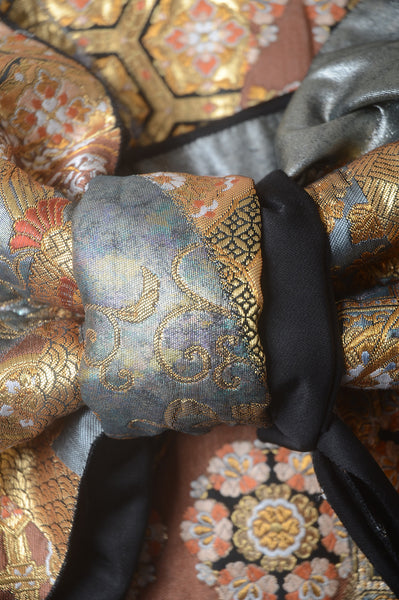 Long-sleeved kimono 6 items set / Furisode / FK#1-673