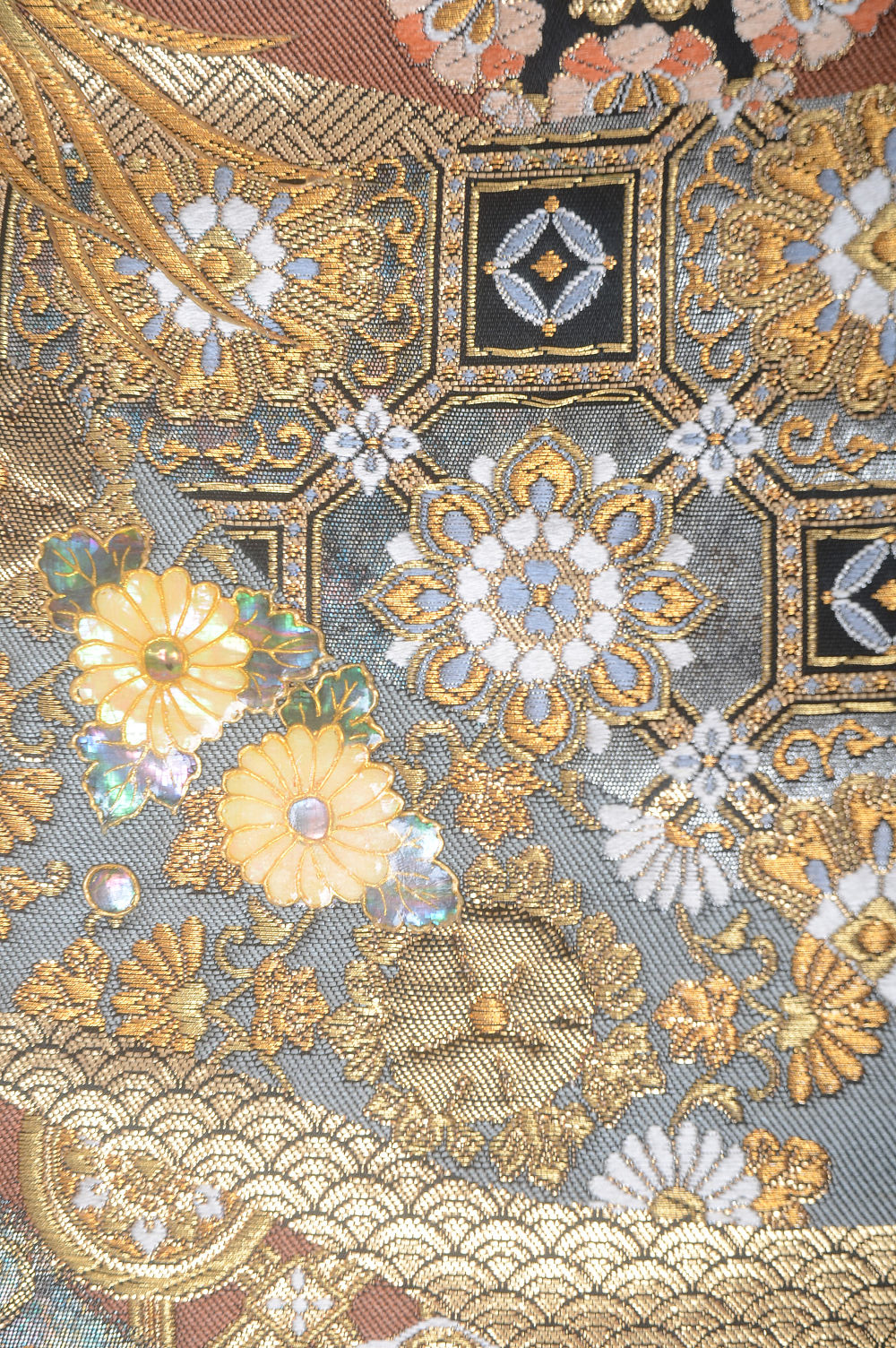 Long-sleeved kimono 6 items set / Furisode / FK#1-673