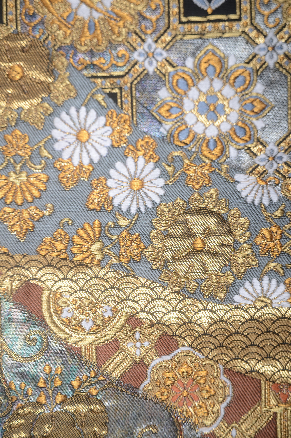 Long-sleeved kimono 6 items set / Furisode / FK#1-673