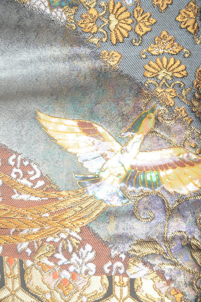 Long-sleeved kimono 6 items set / Furisode / FK#1-673