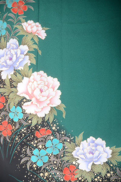 Long-sleeved kimono 6 items set / Furisode / FK#1-550