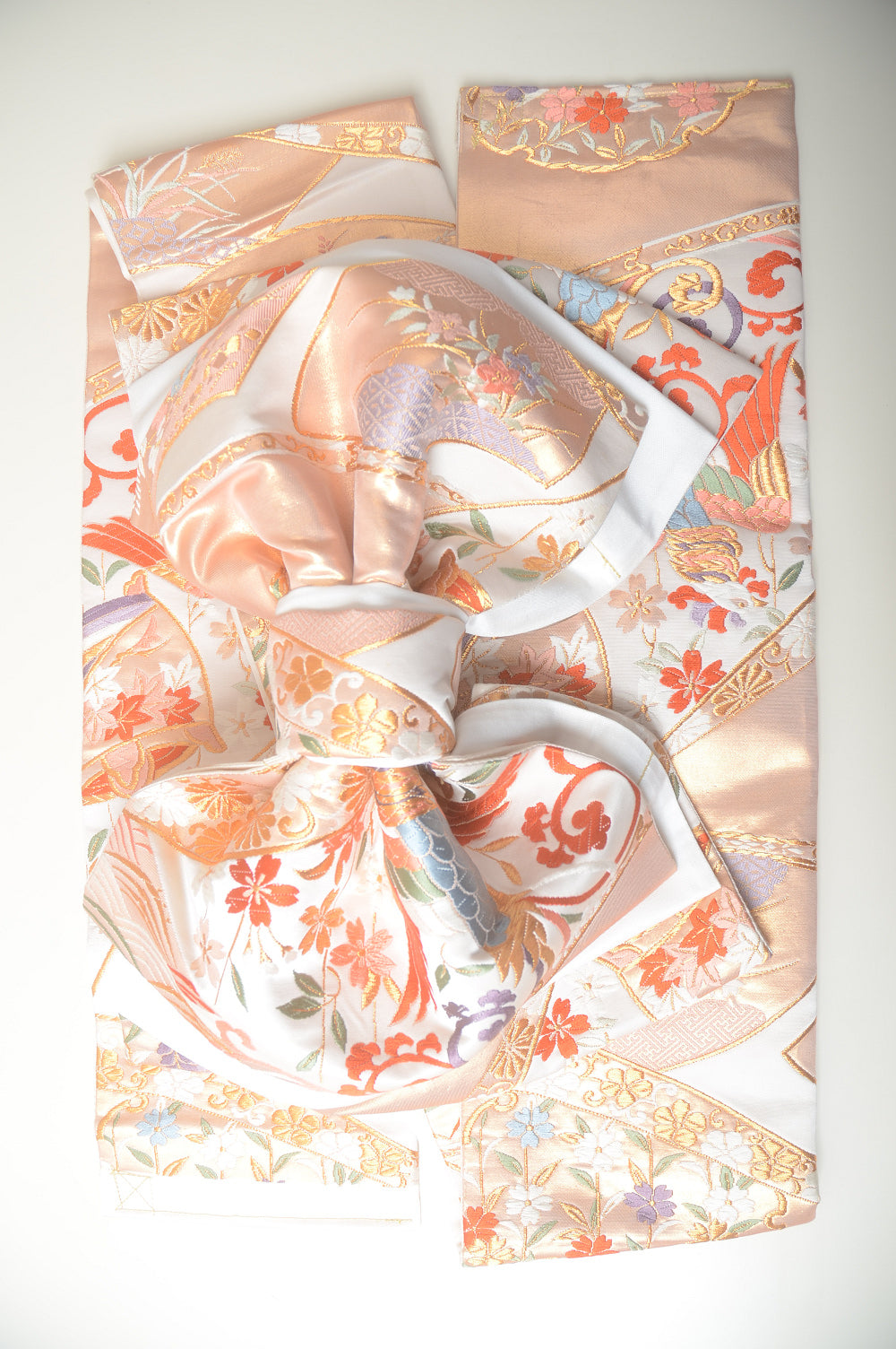 Long-sleeved kimono 6 items set / Furisode / FK#1-674