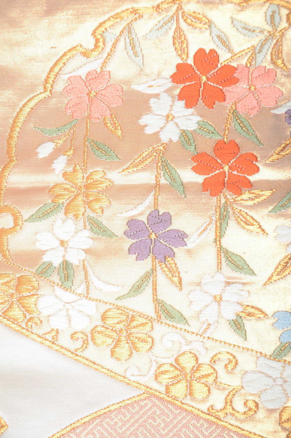 Long-sleeved kimono 6 items set / Furisode / FK#1-674