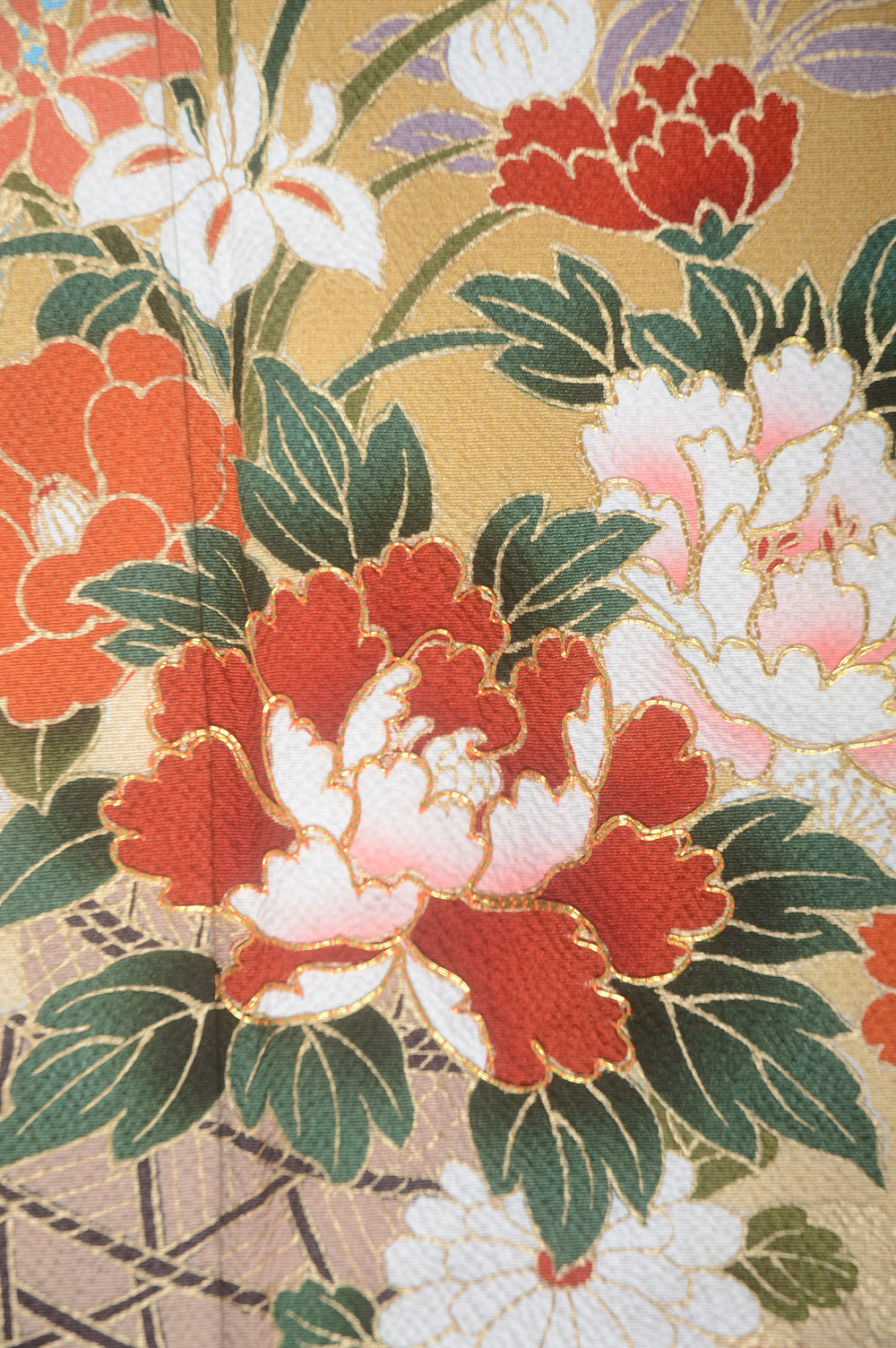 Long-sleeved kimono 6 items set / Furisode / FK#1-675