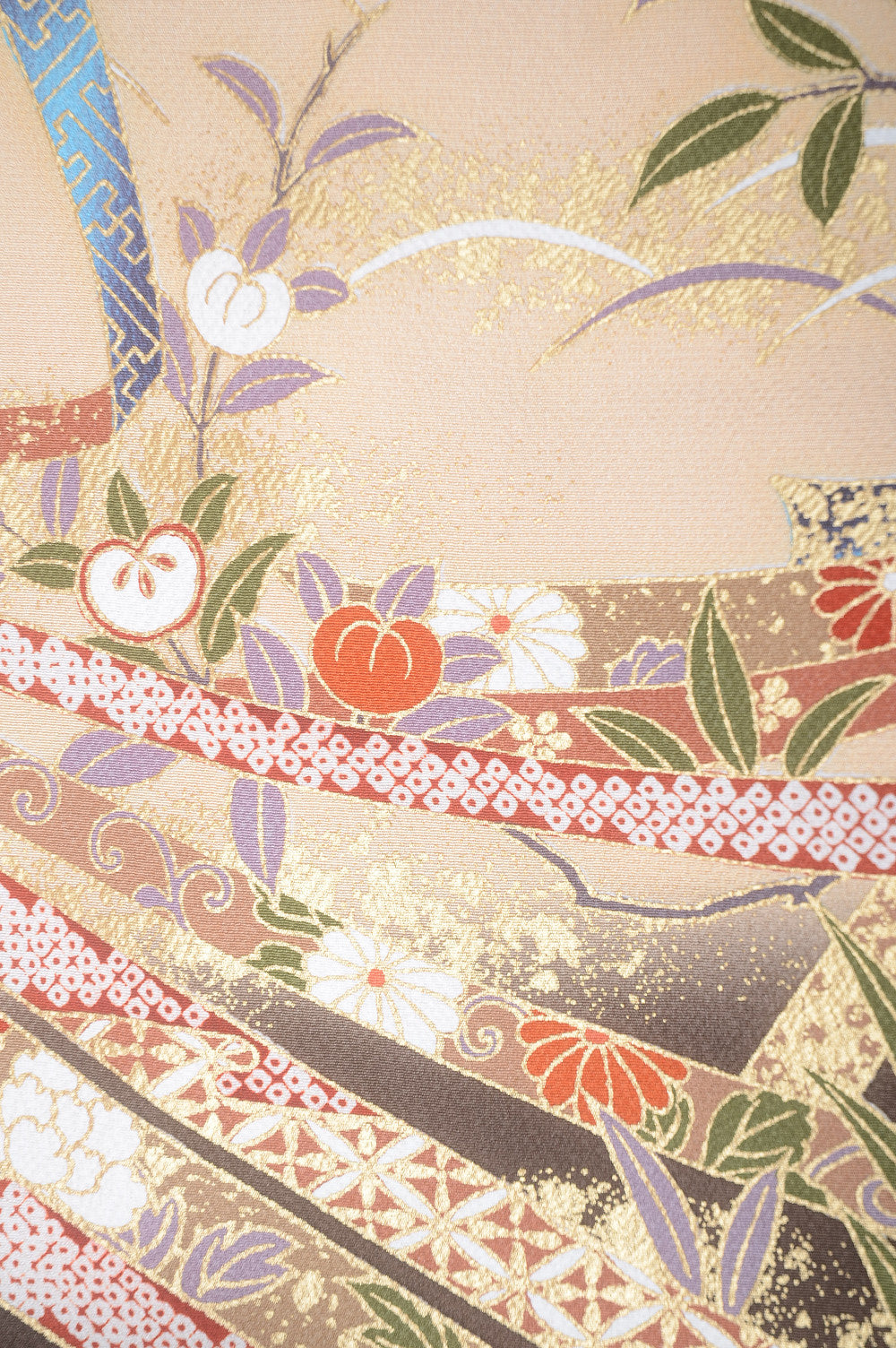 Long-sleeved kimono 6 items set / Furisode / FK#1-675