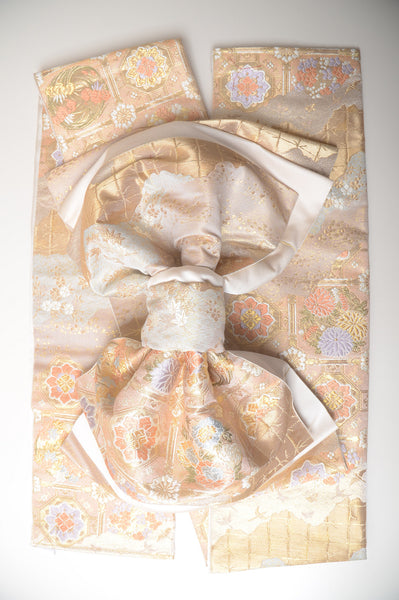 Long-sleeved kimono 6 items set / Furisode / FK#1-675