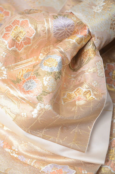 Long-sleeved kimono 6 items set / Furisode / FK#1-675