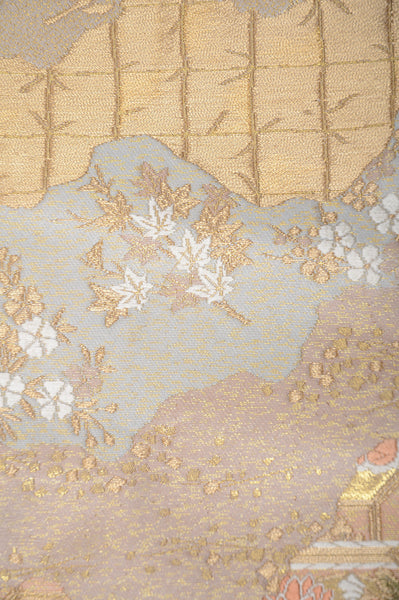 Long-sleeved kimono 6 items set / Furisode / FK#1-675