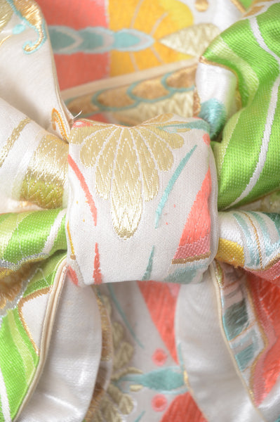 Long-sleeved kimono 6 items set / Furisode / FK#1-552