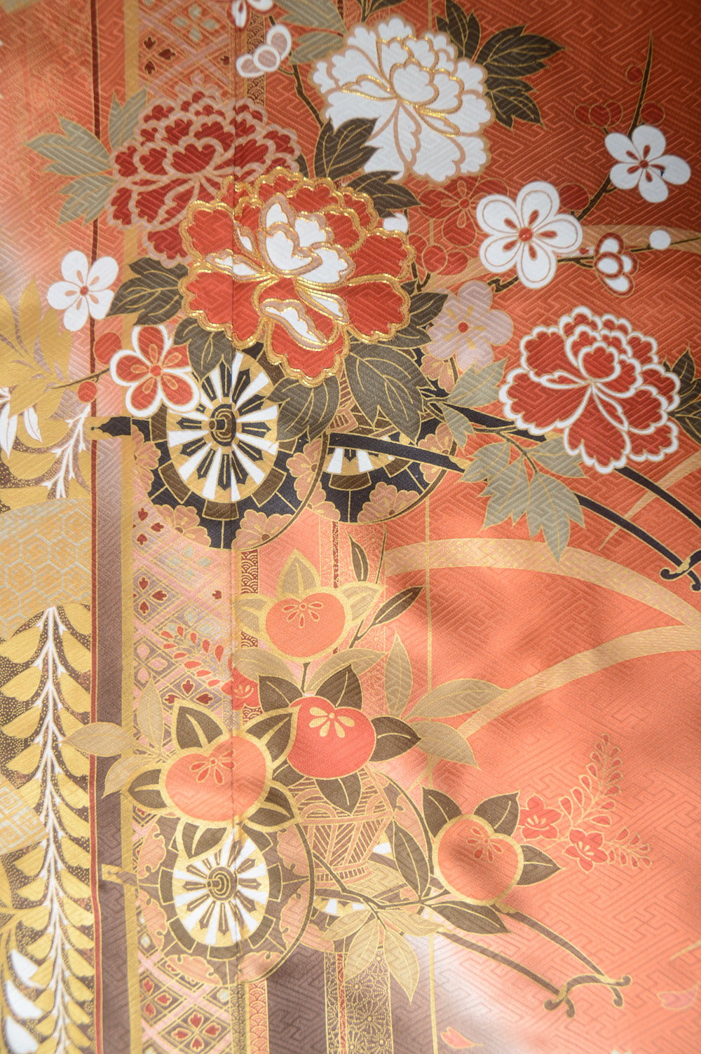 Long-sleeved kimono 6 items set / Furisode / FK#1-677