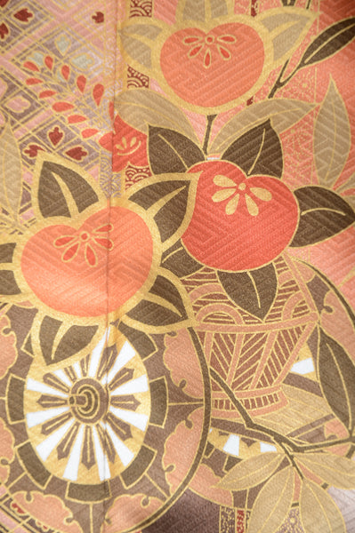 Long-sleeved kimono 6 items set / Furisode / FK#1-677