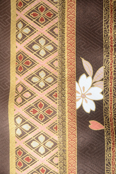 Long-sleeved kimono 6 items set / Furisode / FK#1-677