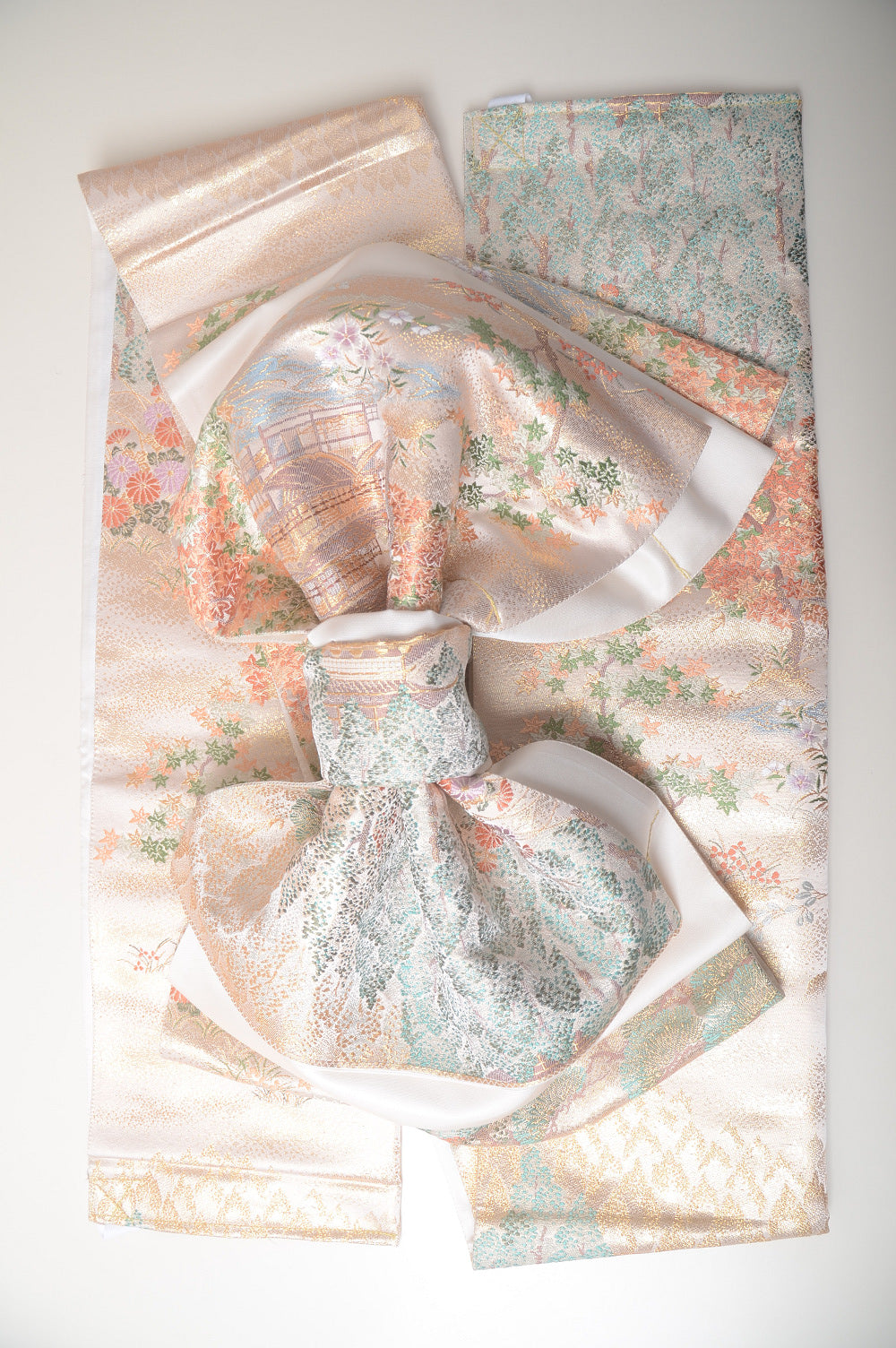 Long-sleeved kimono 6 items set / Furisode / FK#1-677