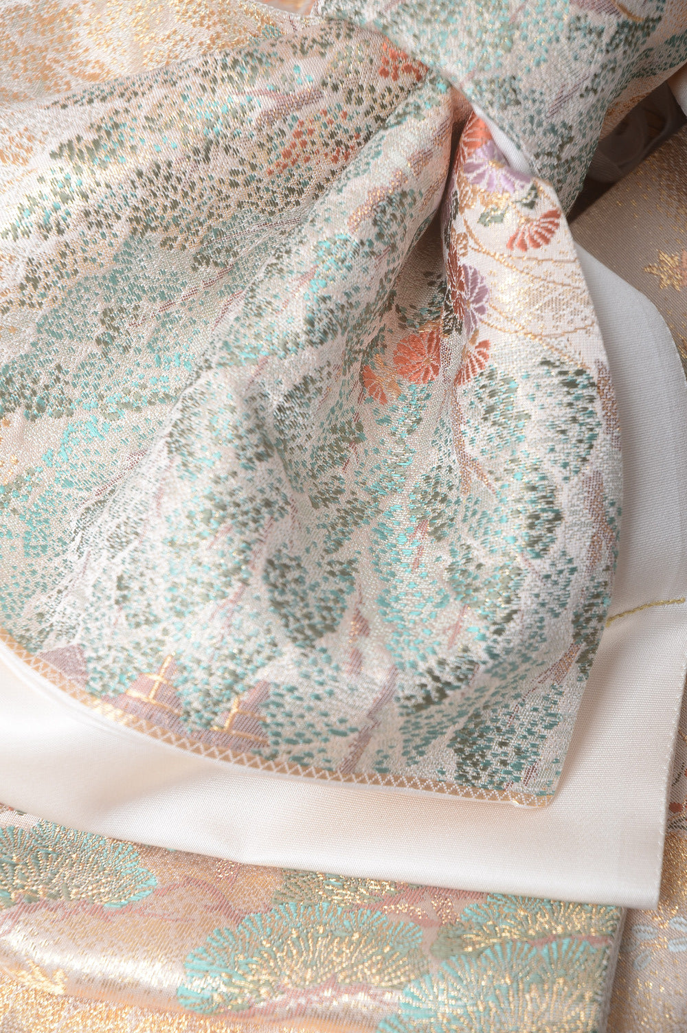 Long-sleeved kimono 6 items set / Furisode / FK#1-677