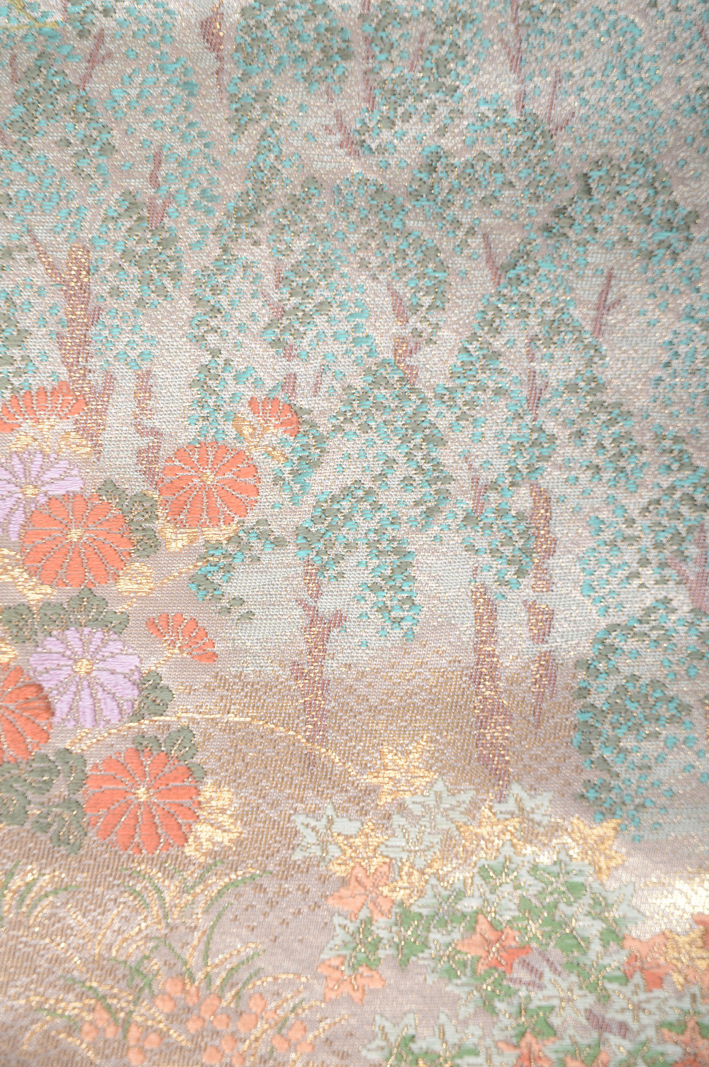 Long-sleeved kimono 6 items set / Furisode / FK#1-677