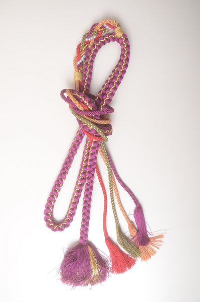 Long-sleeved kimono 6 items set / Furisode / FK#1-678