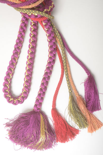 Long-sleeved kimono 6 items set / Furisode / FK#1-678