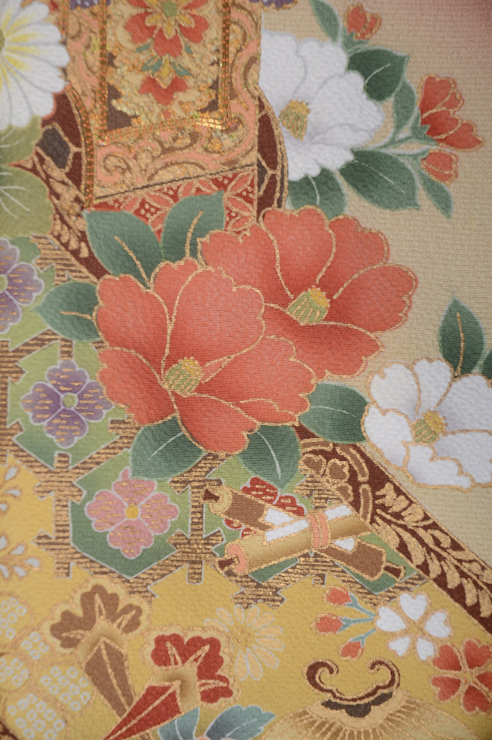 Long-sleeved kimono 6 items set / Furisode / FK#1-679