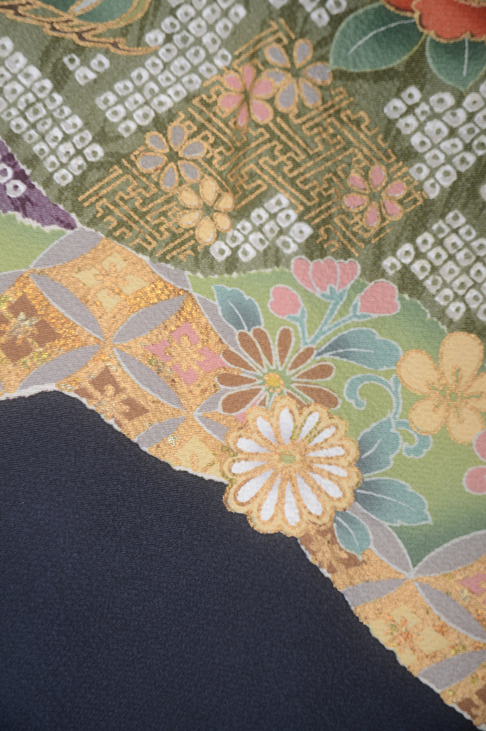 Long-sleeved kimono 6 items set / Furisode / FK#1-679
